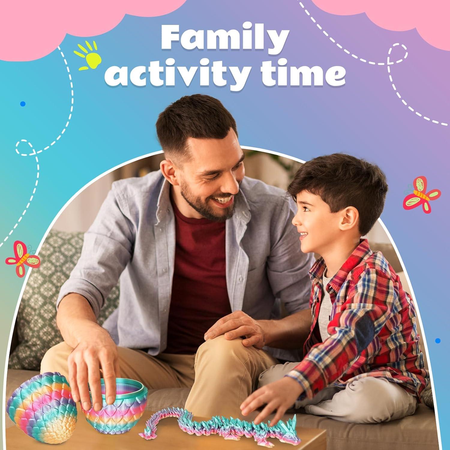 Huevos de Dragón 3D Cinderwing - Juguetes Articulados