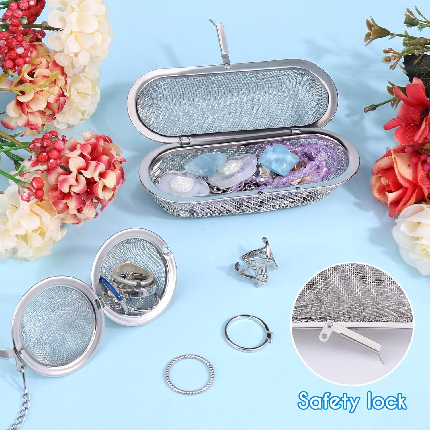 Cesta de Limpieza Ultrasónica AIERSA - 2 Piezas Acero Inoxidable