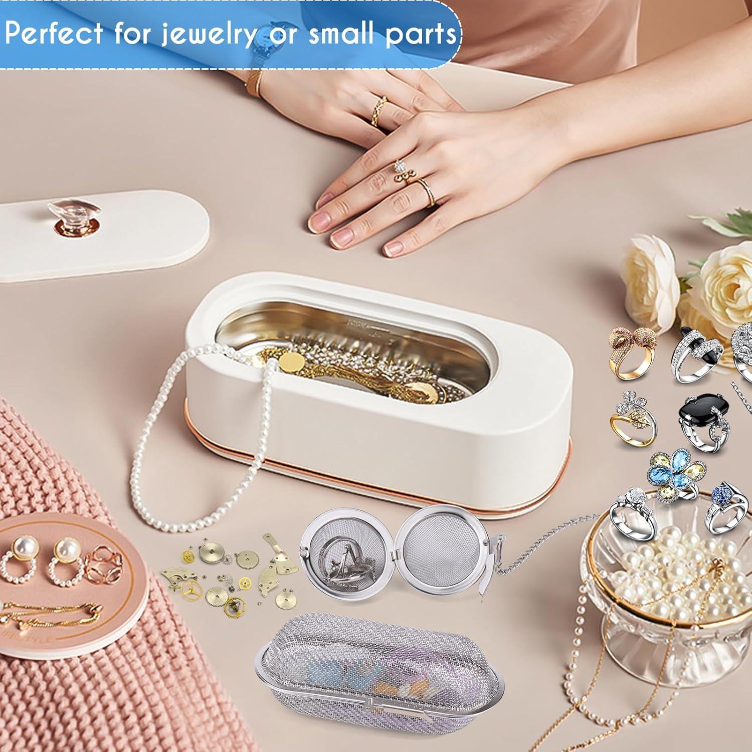 Cesta de Limpieza Ultrasónica AIERSA - 2 Piezas Acero Inoxidable