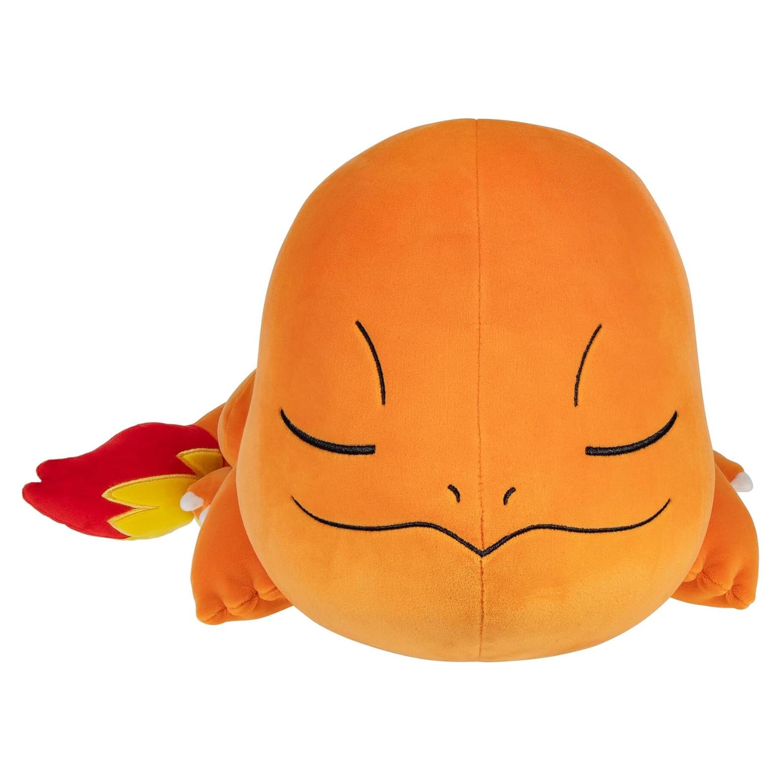 Peluche Charmander Durmiendo - Jazwares 45.72 cm Suave