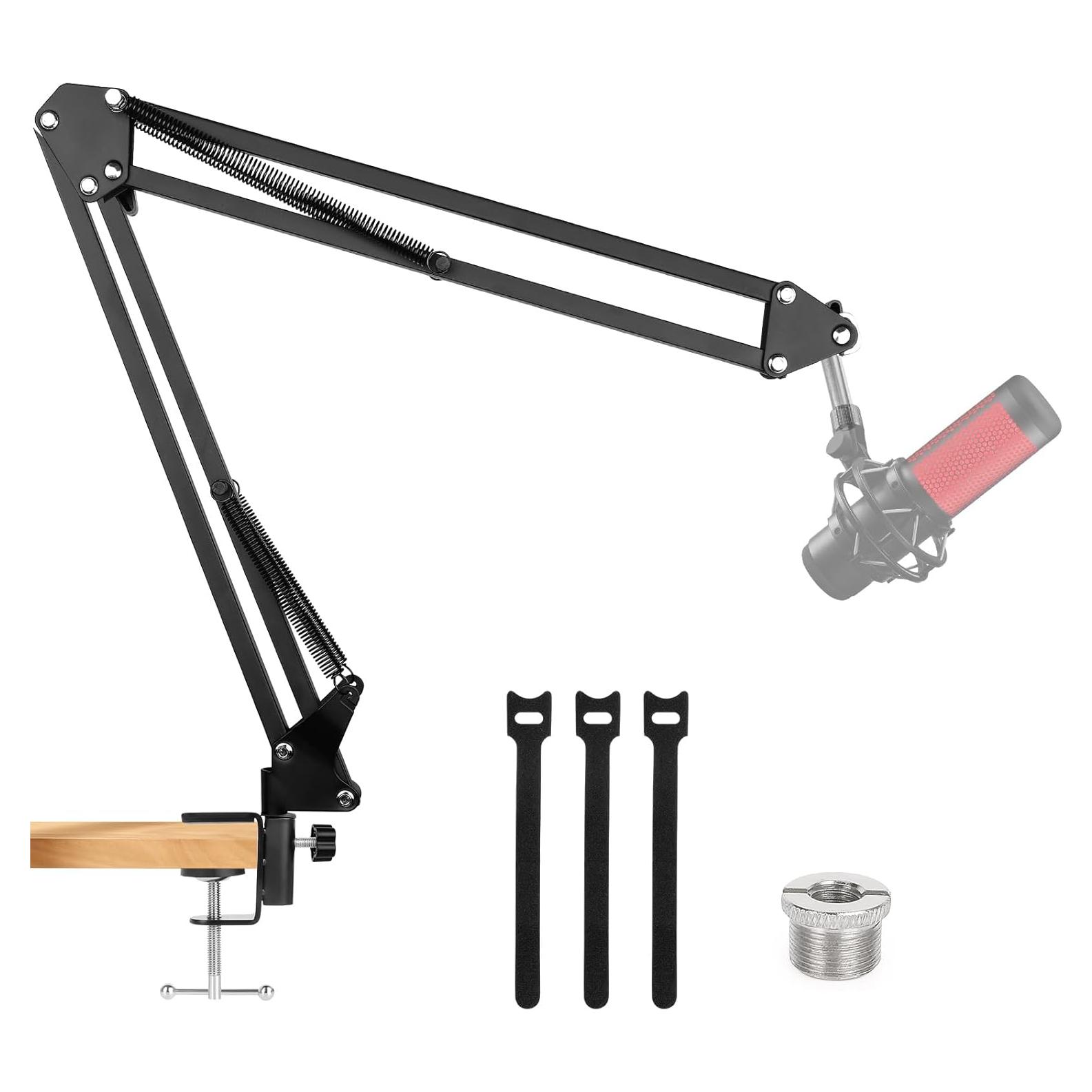 Brazo de Micrófono Ajustable ChromLives para Hyperx Quadcast