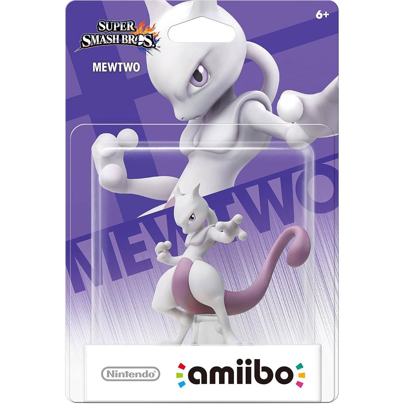 Amiibo Nintendo Mewtwo Super Smash Bros. 13x9x19 cm