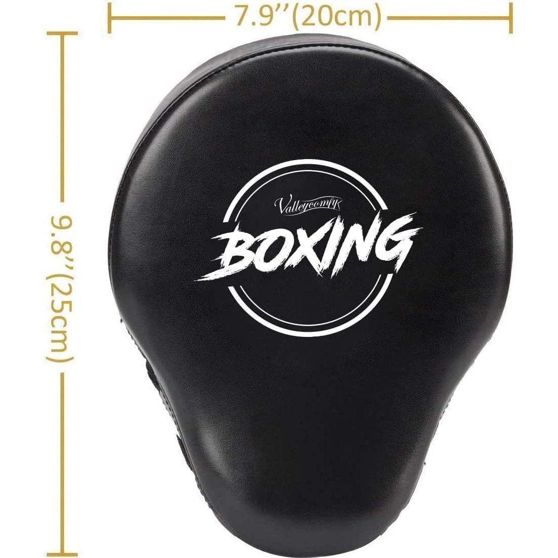 Guantes de Boxeo Valleycomfy - Almohadillas de Entrenamiento