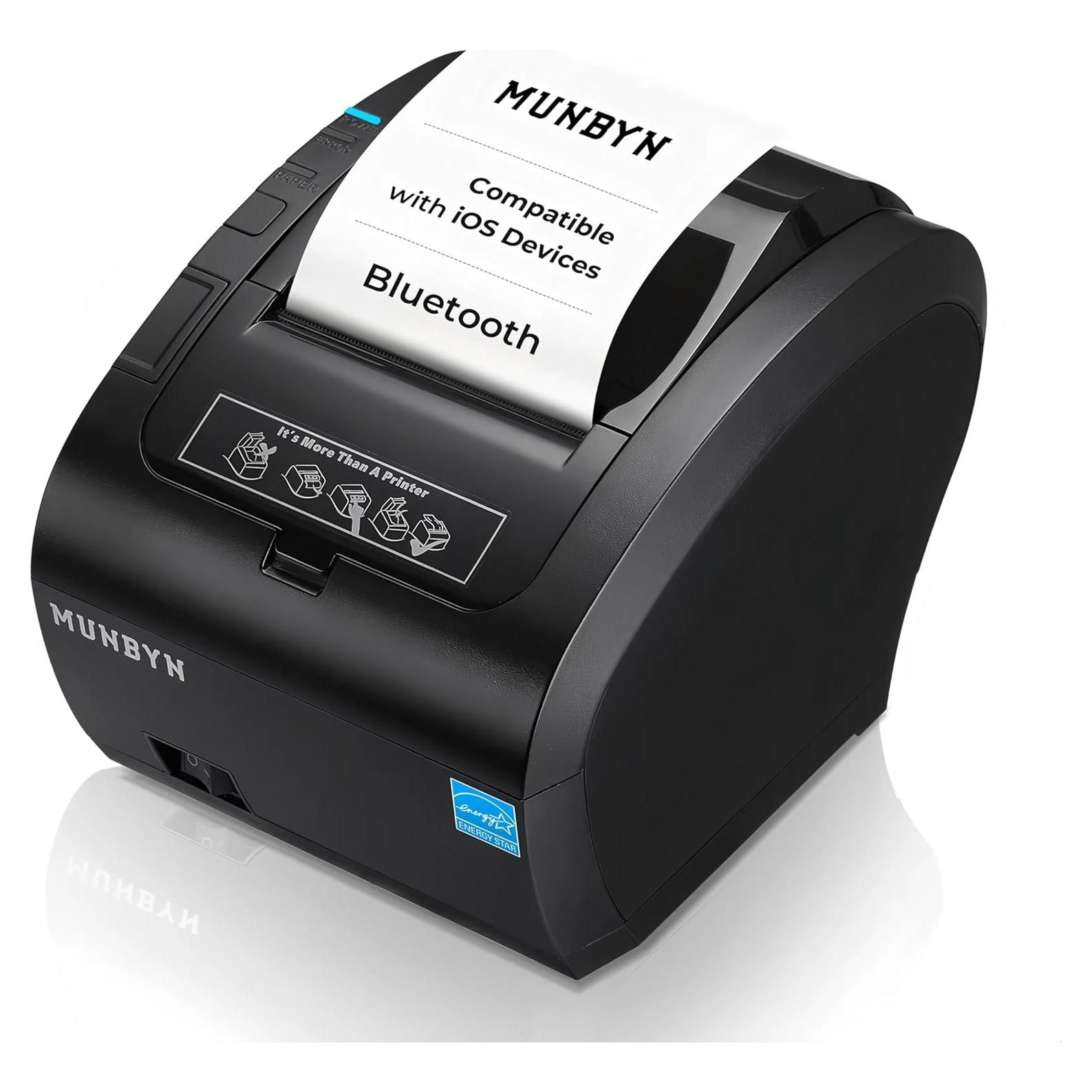 Impresora Térmica de Recibos MUNBYN P047 Bluetooth 80mm