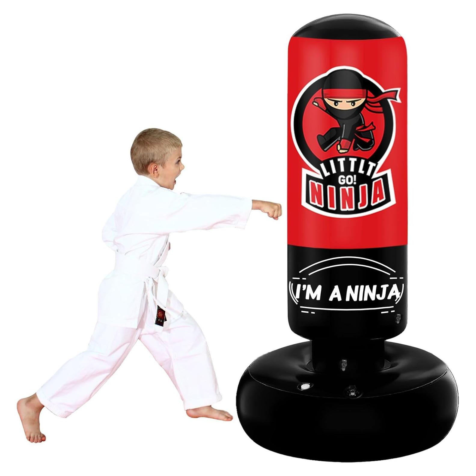 Saco de Boxeo Inflable VCOLAN para Niños 170 cm Estable