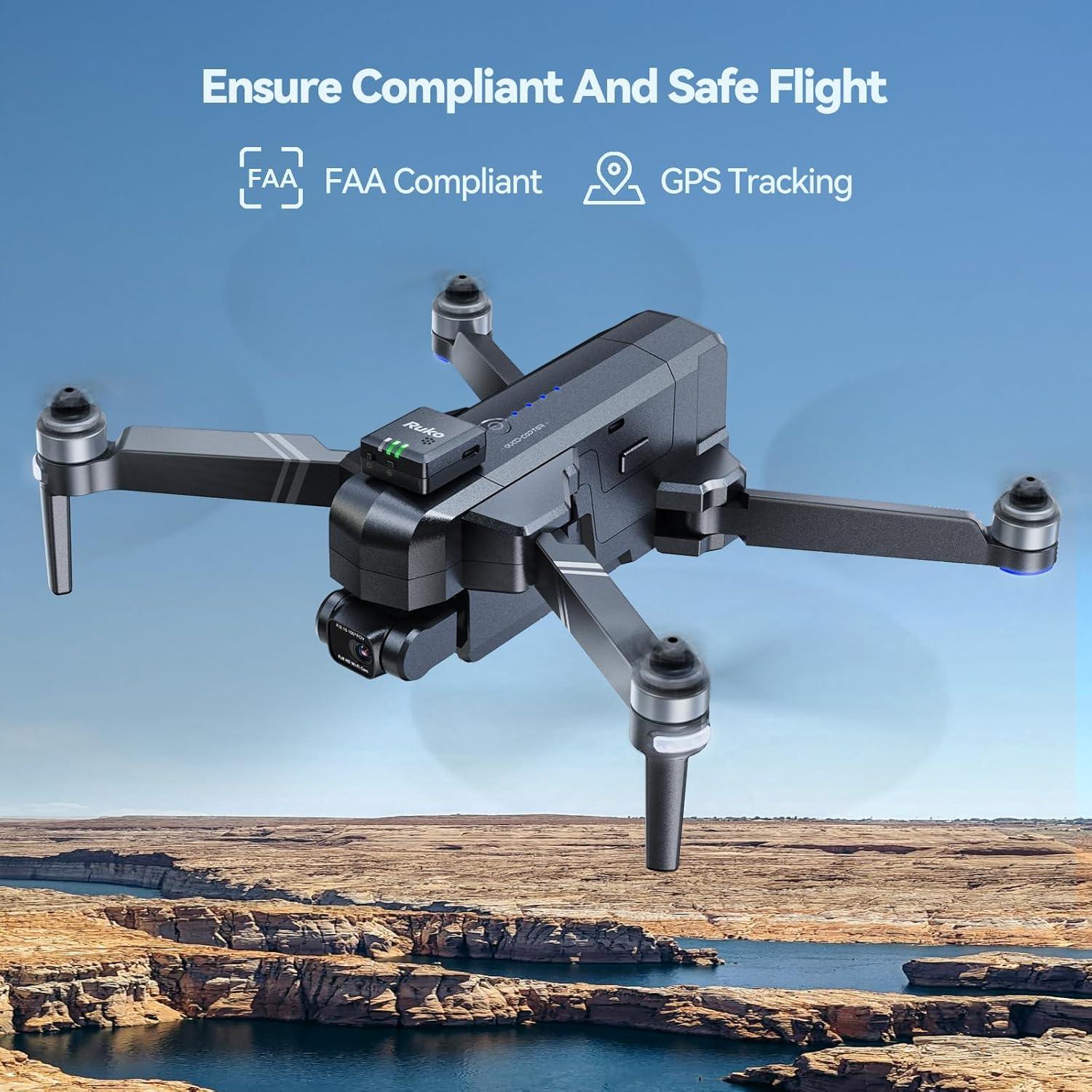 Ruko R111S Rastreador GPS para Drones con Buzzer y Batería