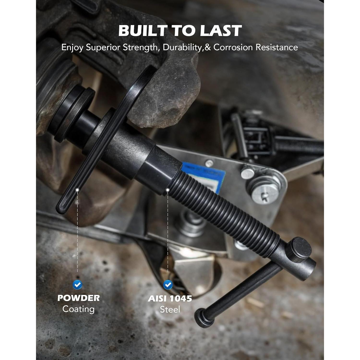 Kit de Herramientas de Compresión de Caliper de Freno Orion Motor Tech - 24 Piezas