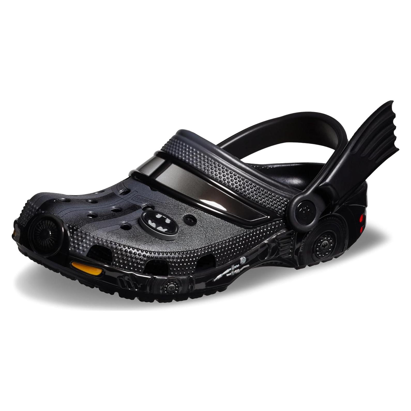 Crocs Unisex Batman Batmobile Classic Clogs Negros 22.9cm