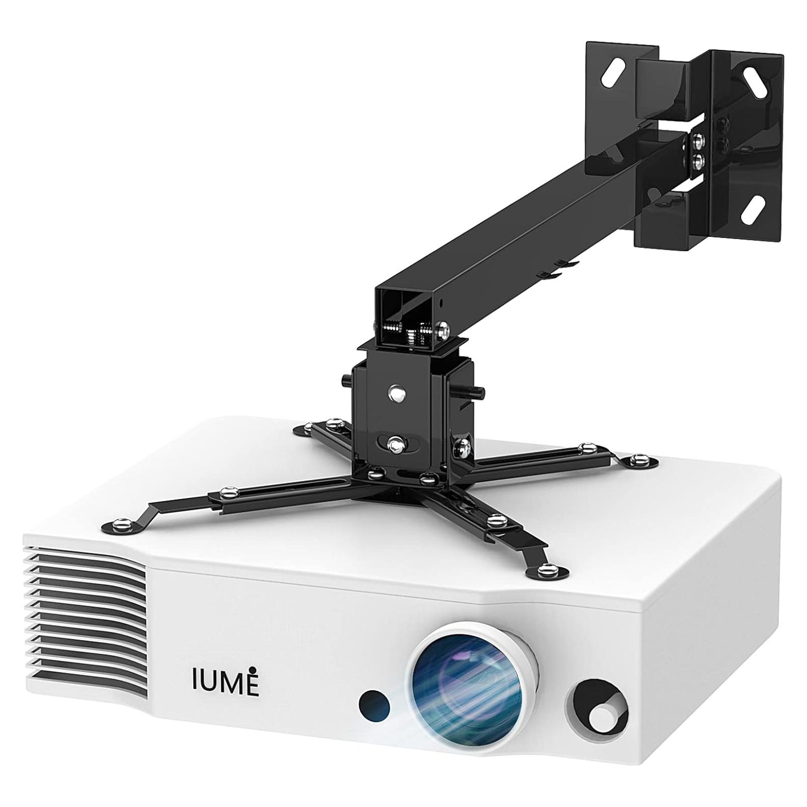 Soporte de Techo para Proyector IUMÉ Ajustable 42.9-65 cm Negro