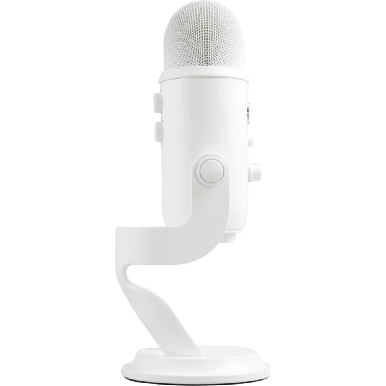 Micrófono USB Blue Yeti Blanco 4 Patrones para PC y Mac