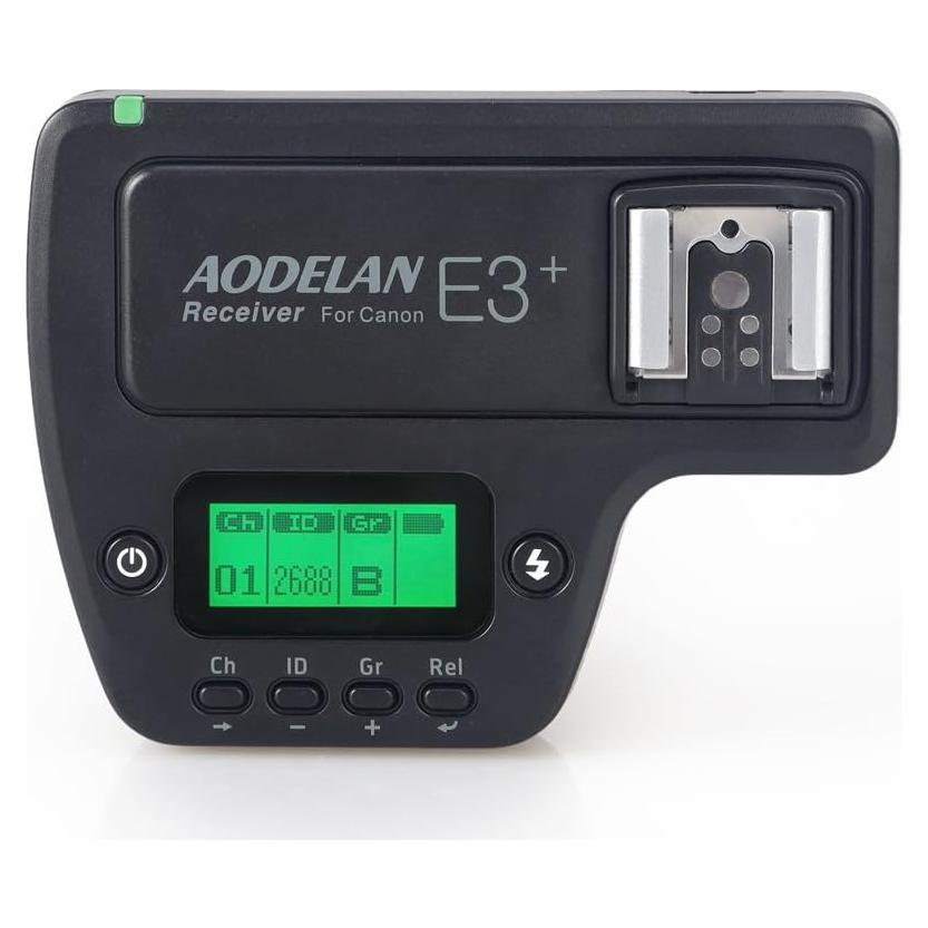 AODELAN E3+ Disparador Flash Speedlite para Canon y Nikon