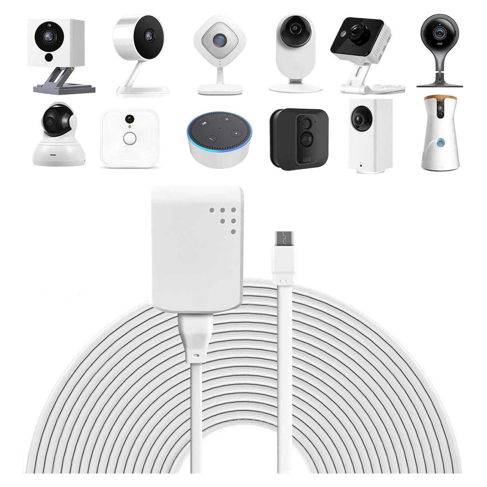 Cable de Extensión de Alimentación JESSY 5W 5m para Cámaras