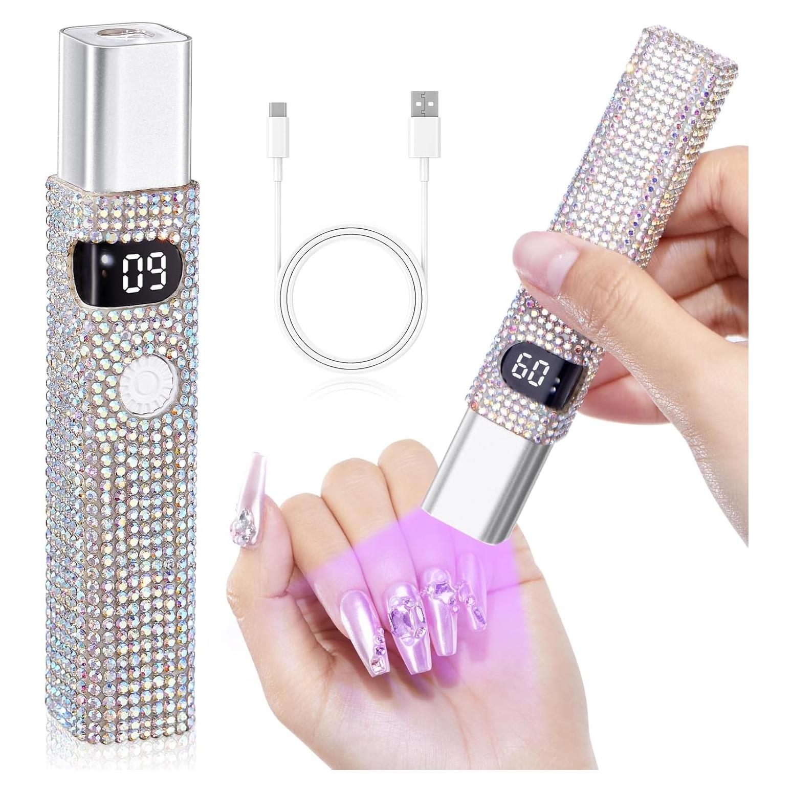 Luz UV de Mano CHRISTINE SHELLY Mini Lámpara LED Recargable