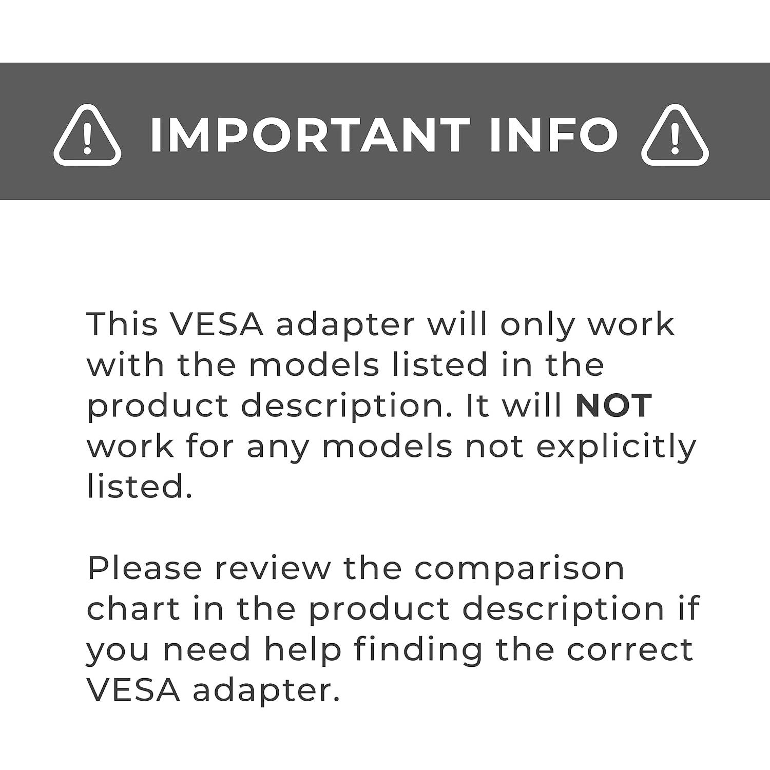 Adaptador VESA HumanCentric para Monitores Samsung 101-1011