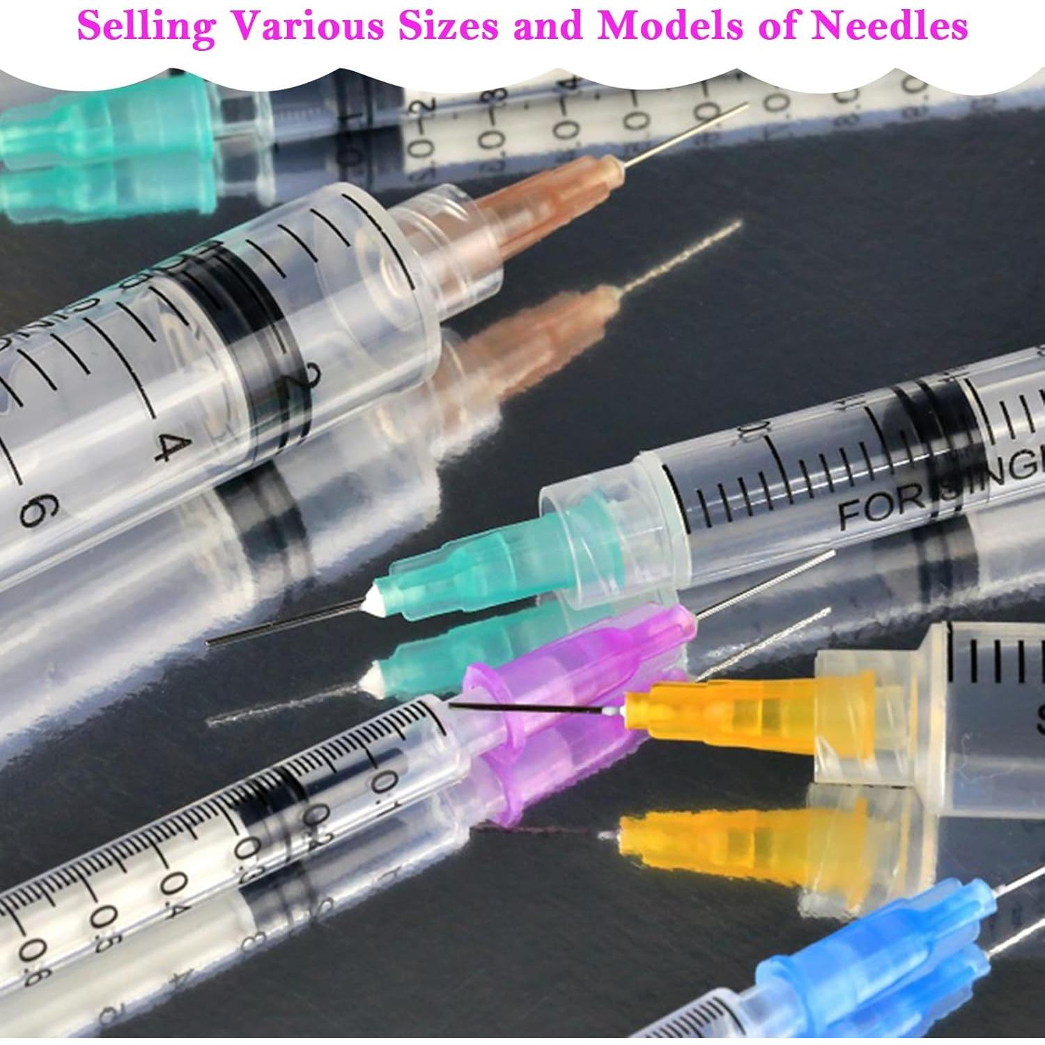 100 Agujas 16Ga 32mm Luer Lock JIAYOUSHOT para Inyección