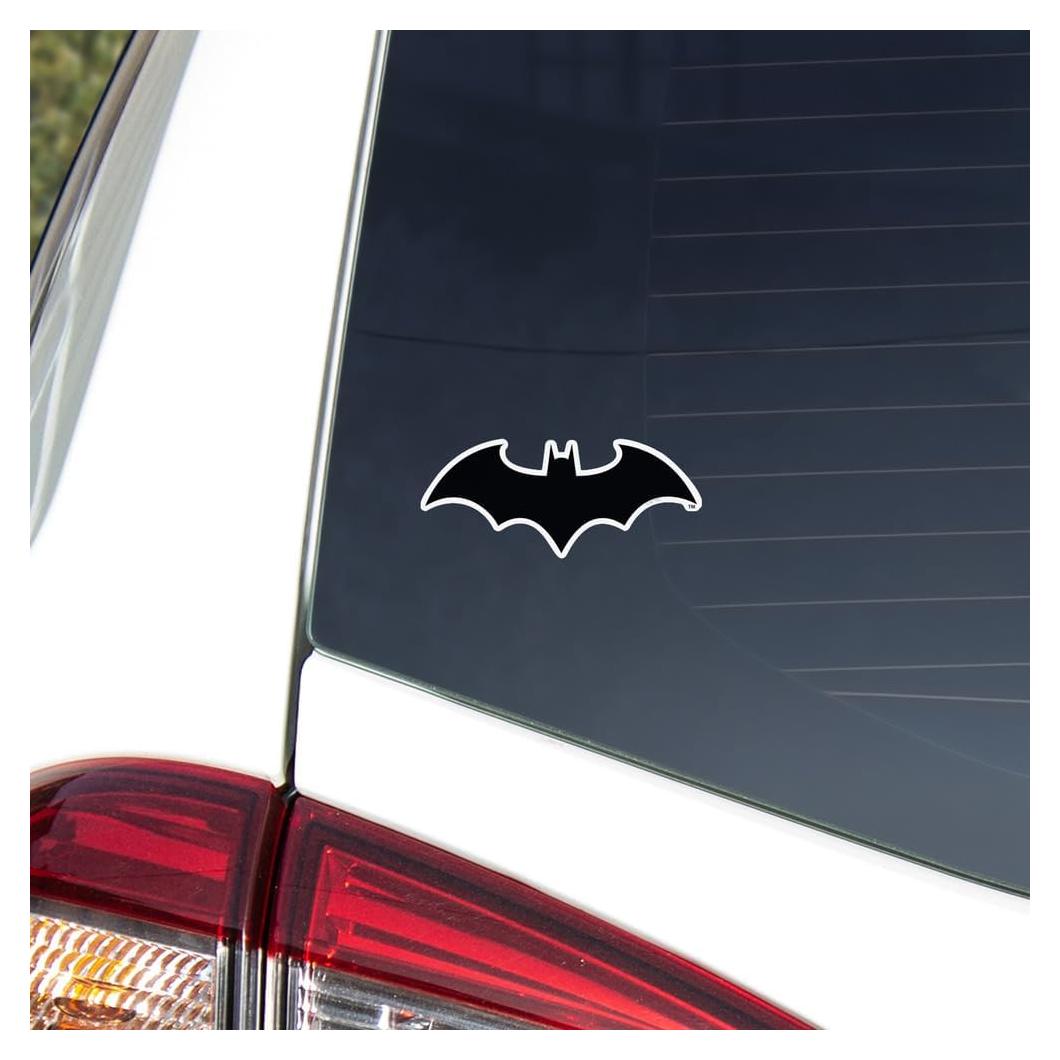 Calcomanía Premium Logo Batman 10.16 cm Vinilo Cortado