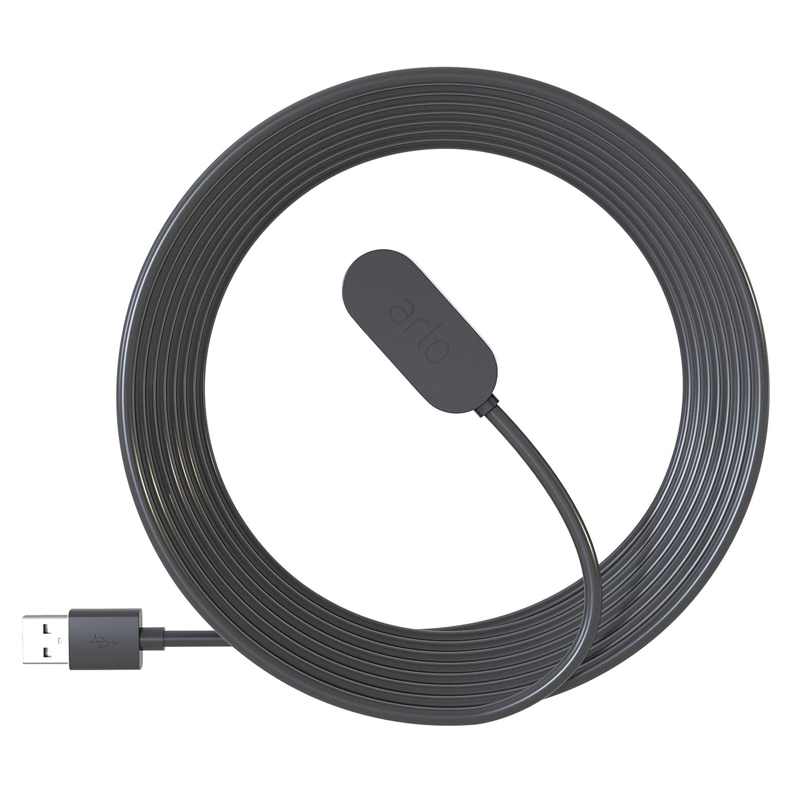 Cable de Carga Magnético Arlo 2.44m para Cámaras