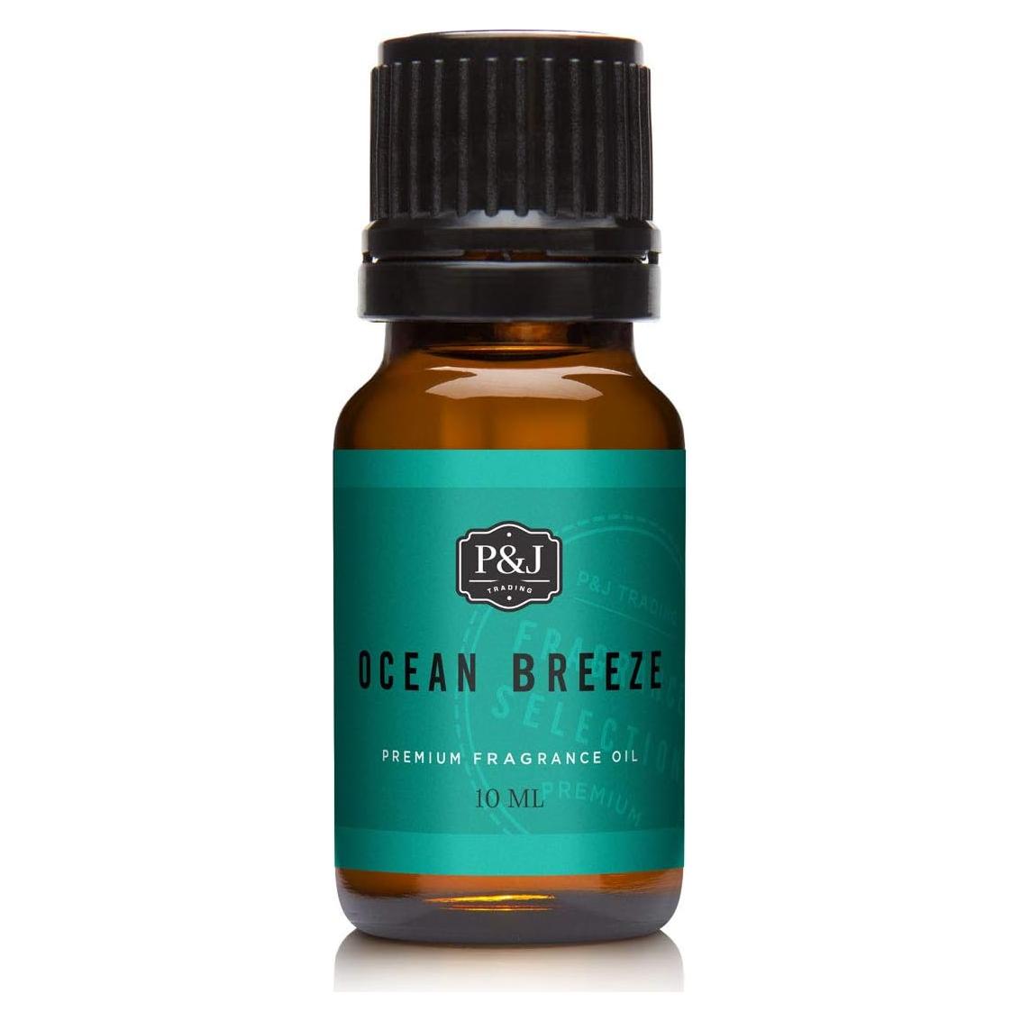 Aceite de Fragancia P&J Brisa del Océano 10ml - Aromas para Velas y Jabones