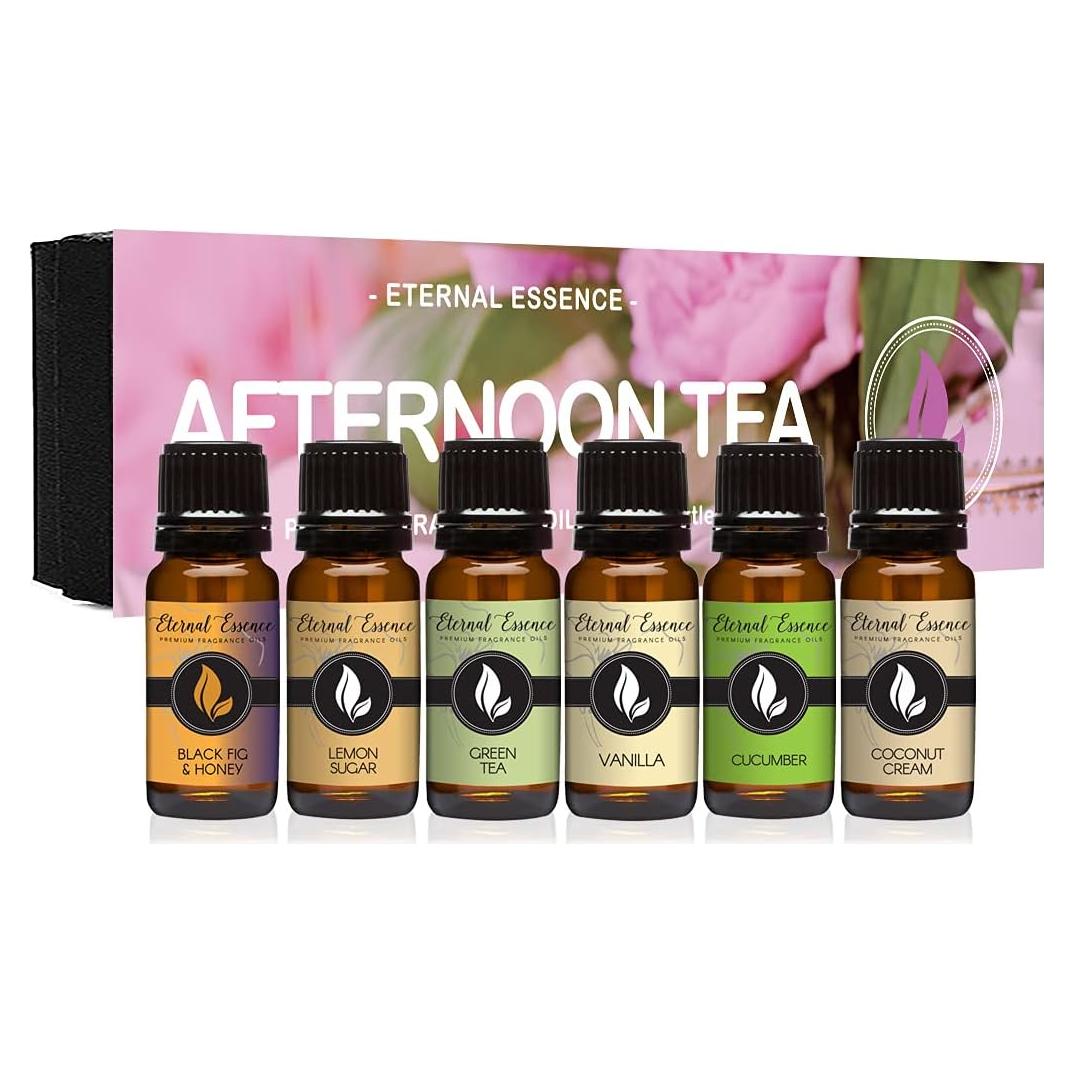Juego de Té de la Tarde 6 Aceites Aromáticos 10ml Eternal Essence