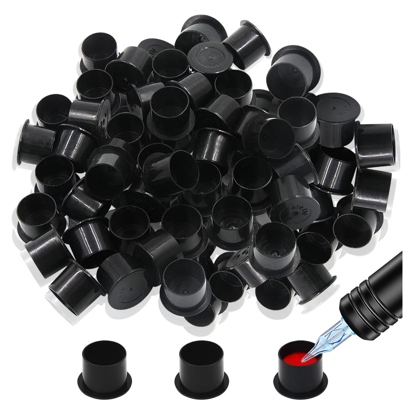 Tazas de Tinta para Tatuajes Autdor 1000Pcs 11mm Reutilizables