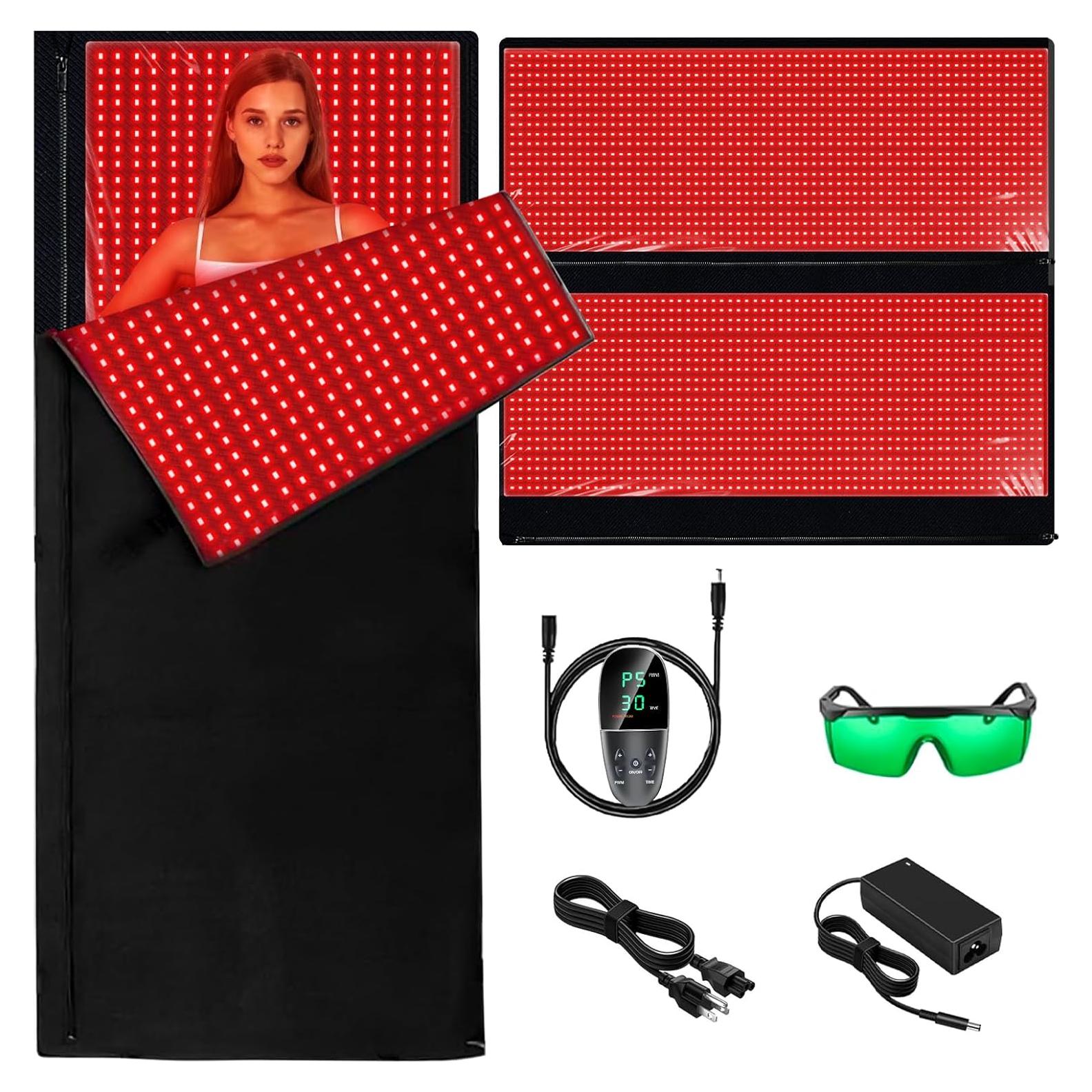 Almohadilla de Luz Roja ADVARAYS 2560 LEDs 180x79cm