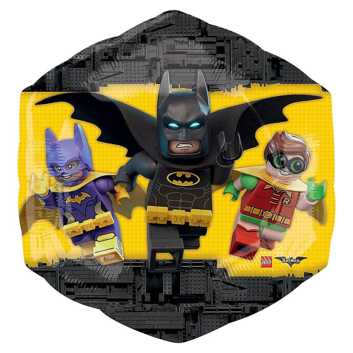 Globo de Foil Lego Batman 58 cm con Válvula Autocerrable