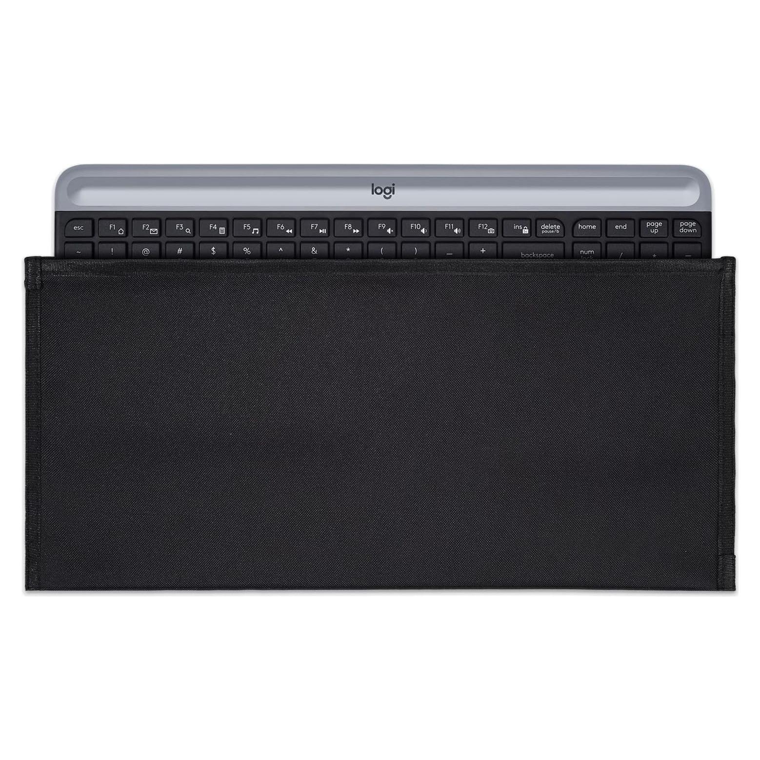 Funda Antipolvo para Teclado 60%-80% CASEDAO Negra 42x20cm