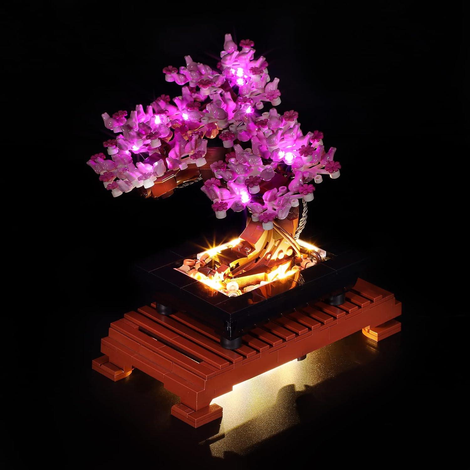 Kit de Iluminación LED BRIKSMAX para Árbol Bonsai LEGO 10281