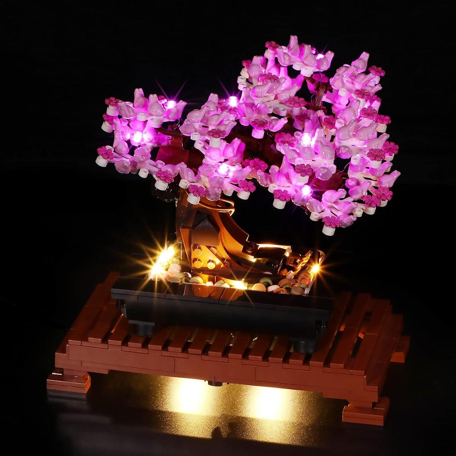 Kit de Iluminación LED BRIKSMAX para Árbol Bonsai LEGO 10281