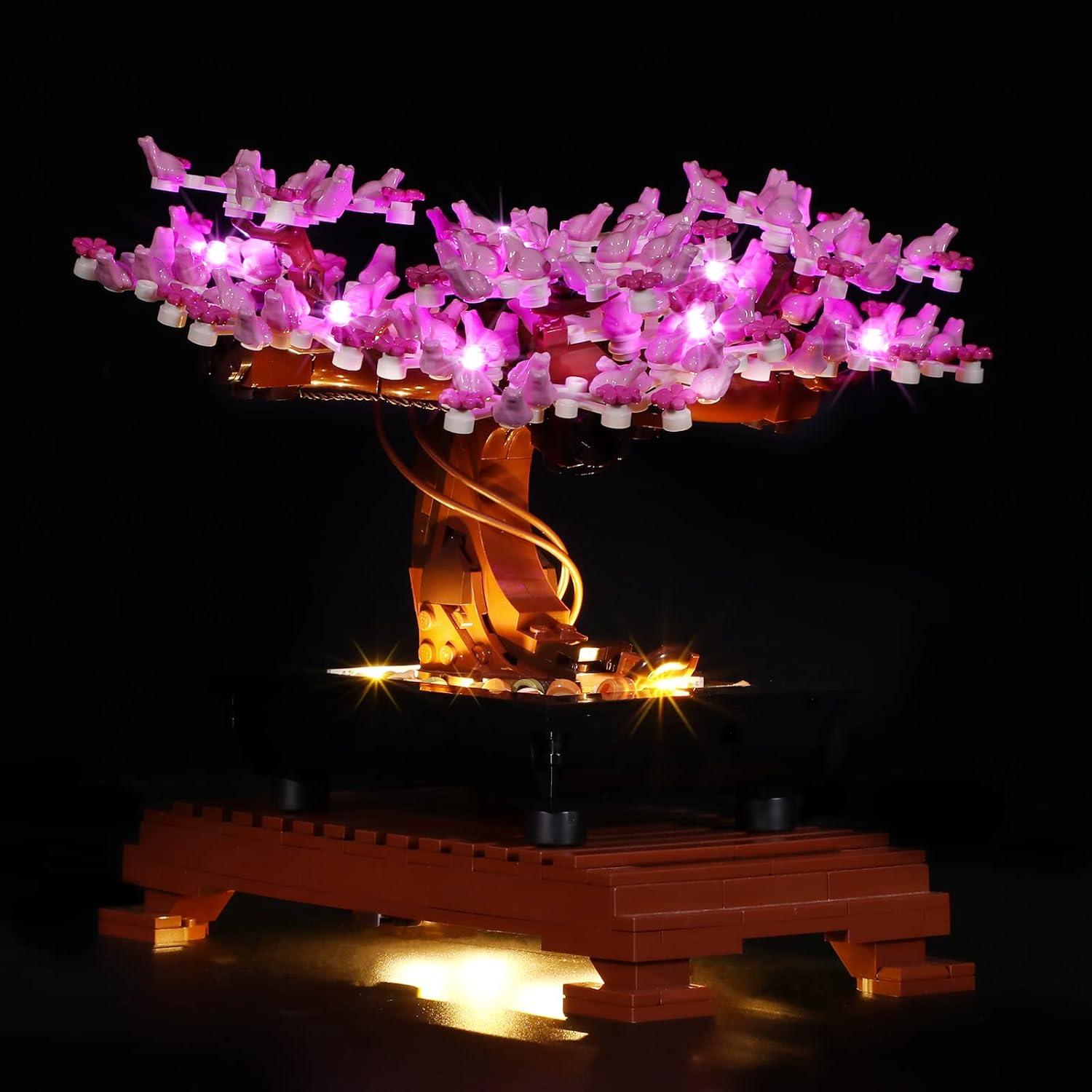 Kit de Iluminación LED BRIKSMAX para Árbol Bonsai LEGO 10281