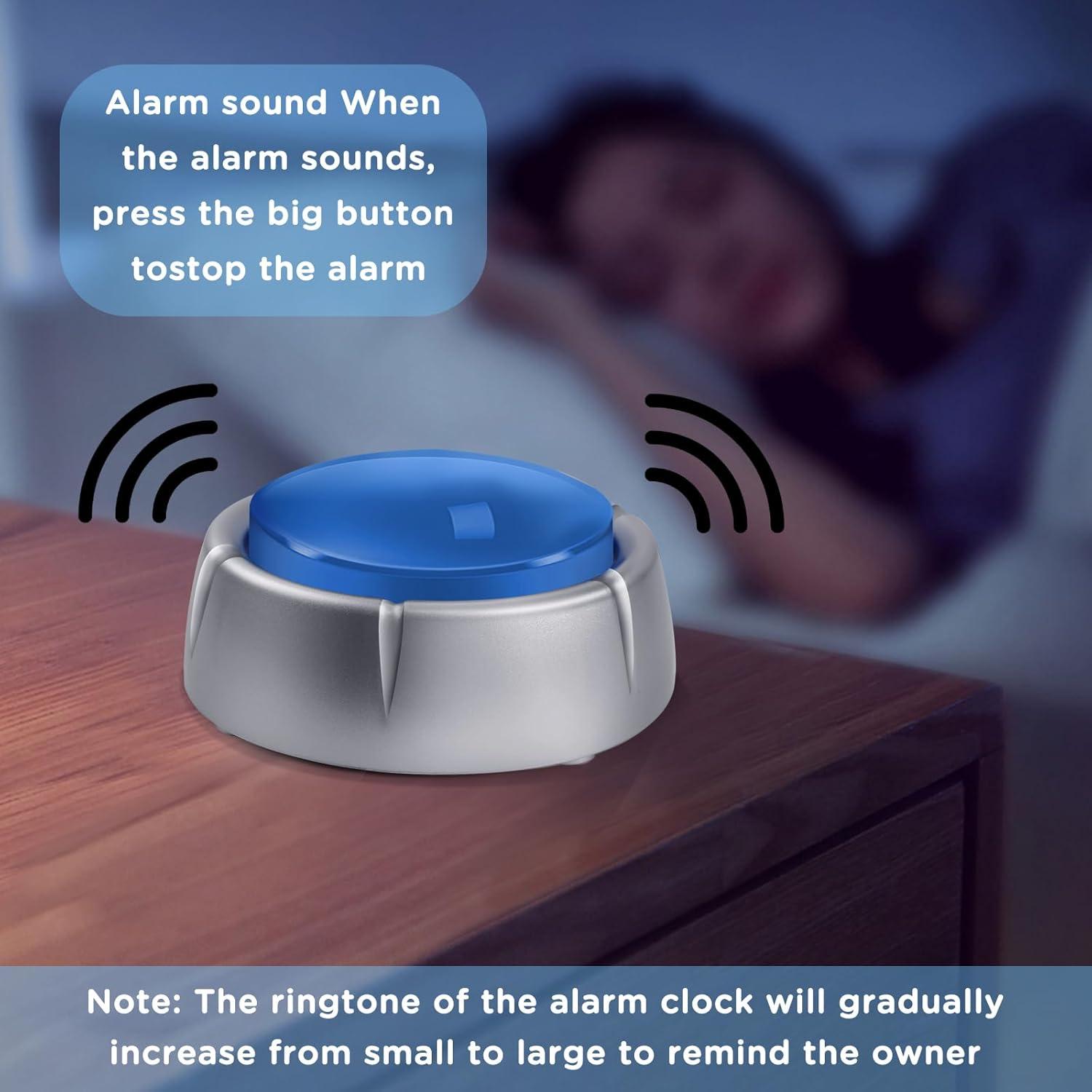 Reloj Despertador Hablante Awaiymi Azul Cielo para Ciegos