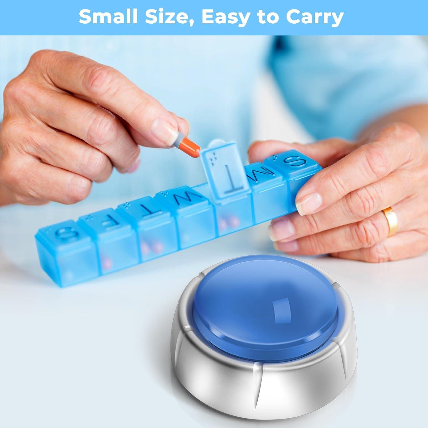 Reloj Despertador Hablante Awaiymi Azul Cielo para Ciegos