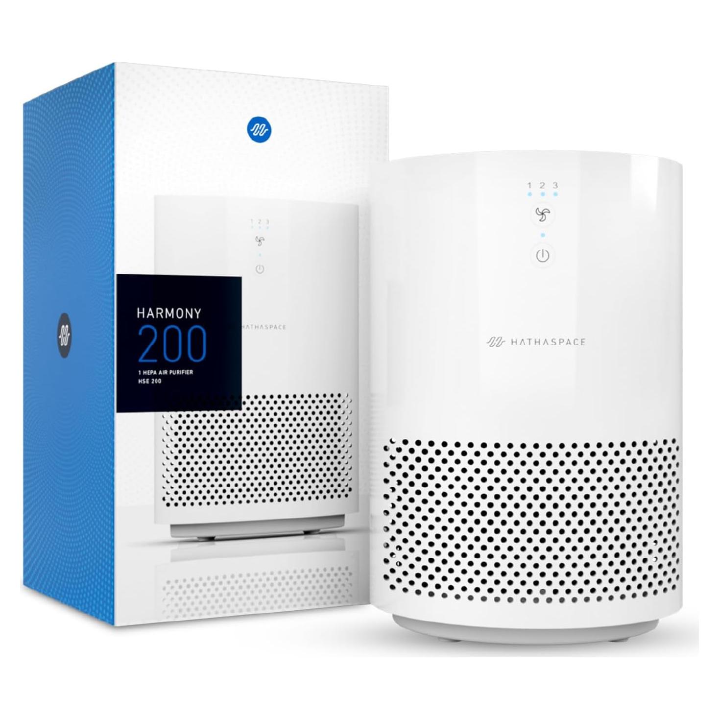 Purificador de Aire HATHASPACE HSE200 HEPA 99.9% Silencioso