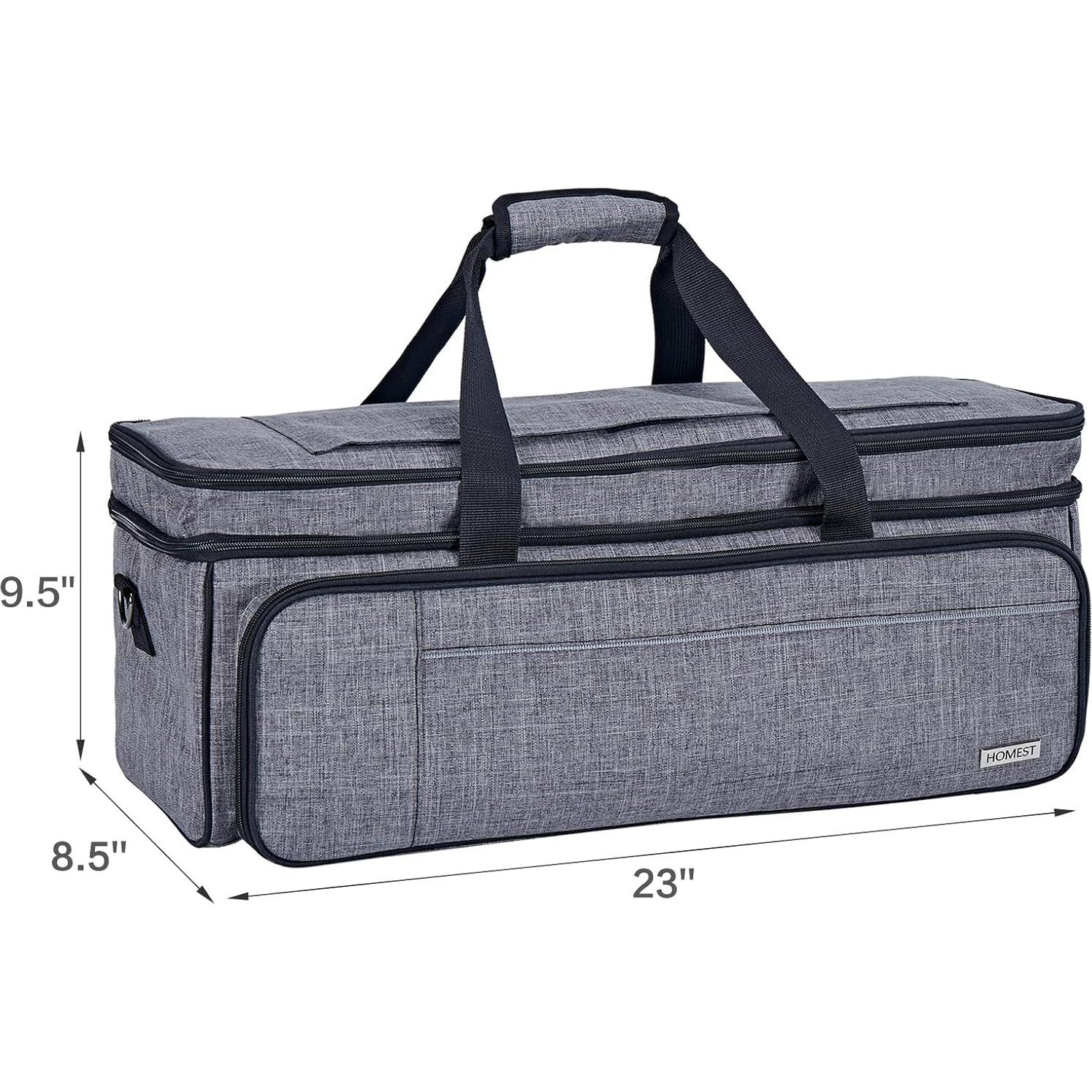 Funda Doble Capa HOMEST para Cricut Maker 3 y Explore 3, Gris