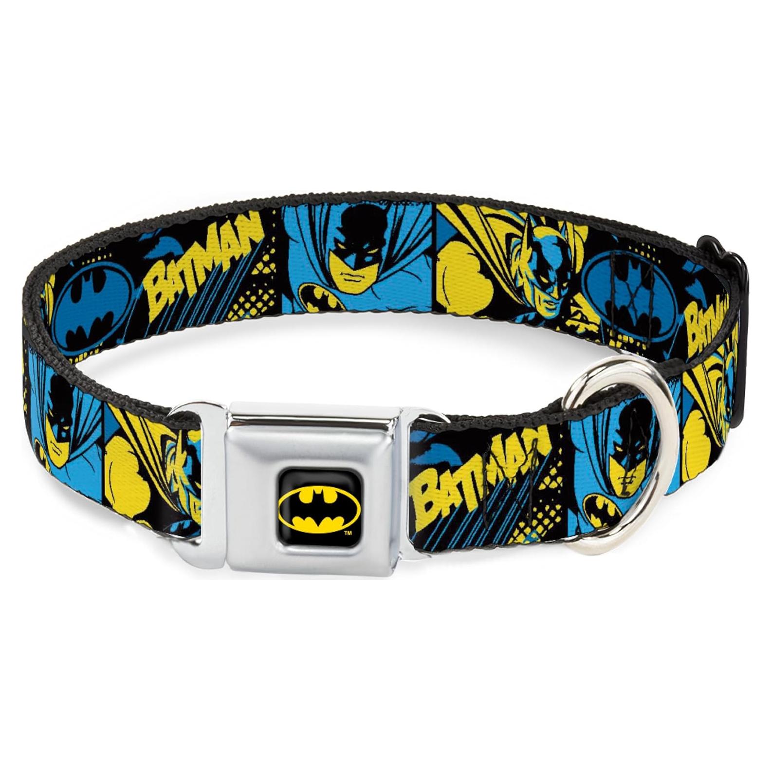 Collar para Perro Buckle-Down DC Comics Batman 40-58 cm