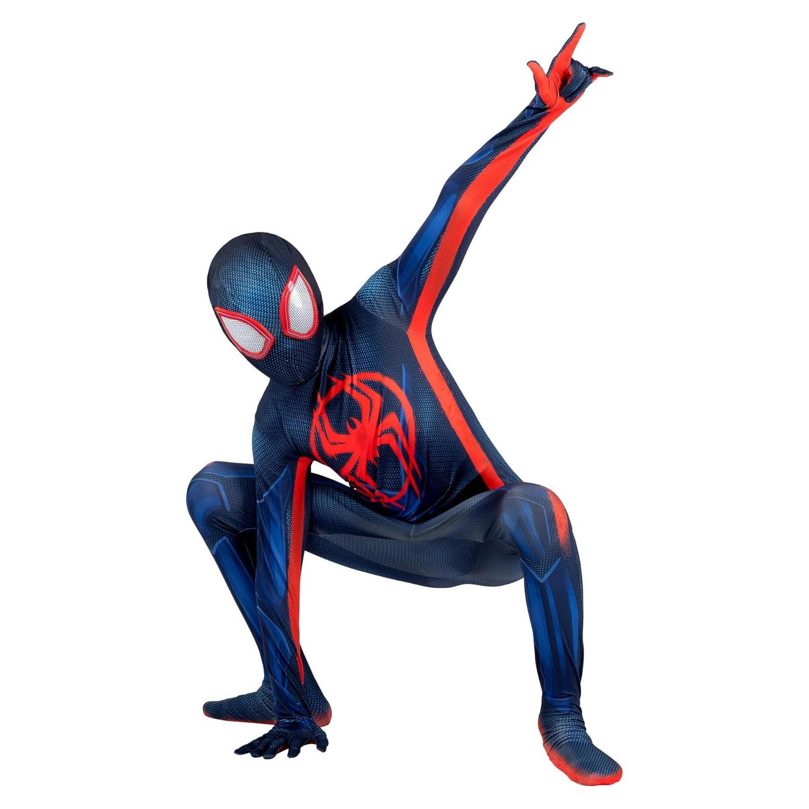 Traje Zentai Oficial Marvel Miles Morales Juvenil Deluxe