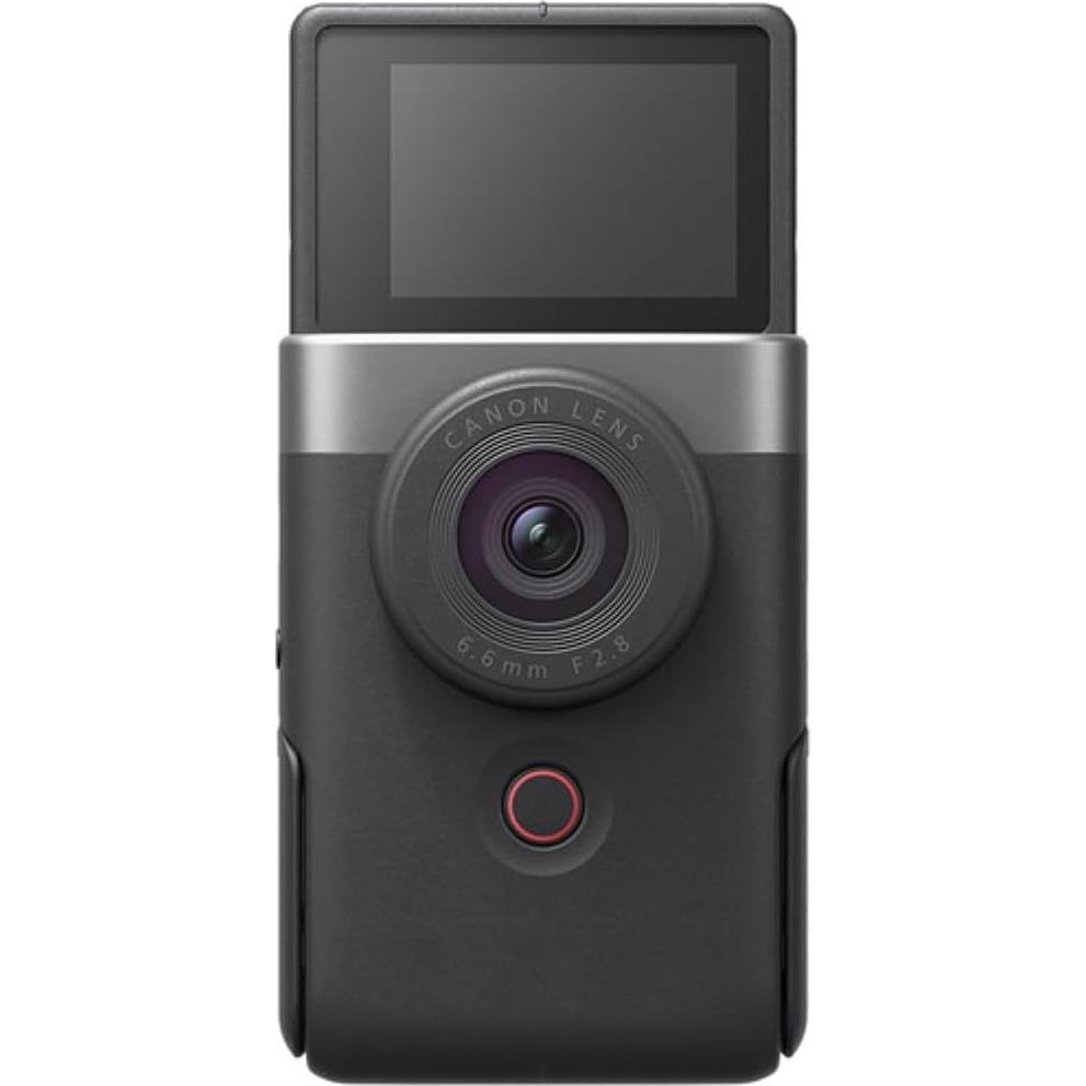 Cámara Compacta Canon PowerShot V10 Plata 4K 19mm + 64GB