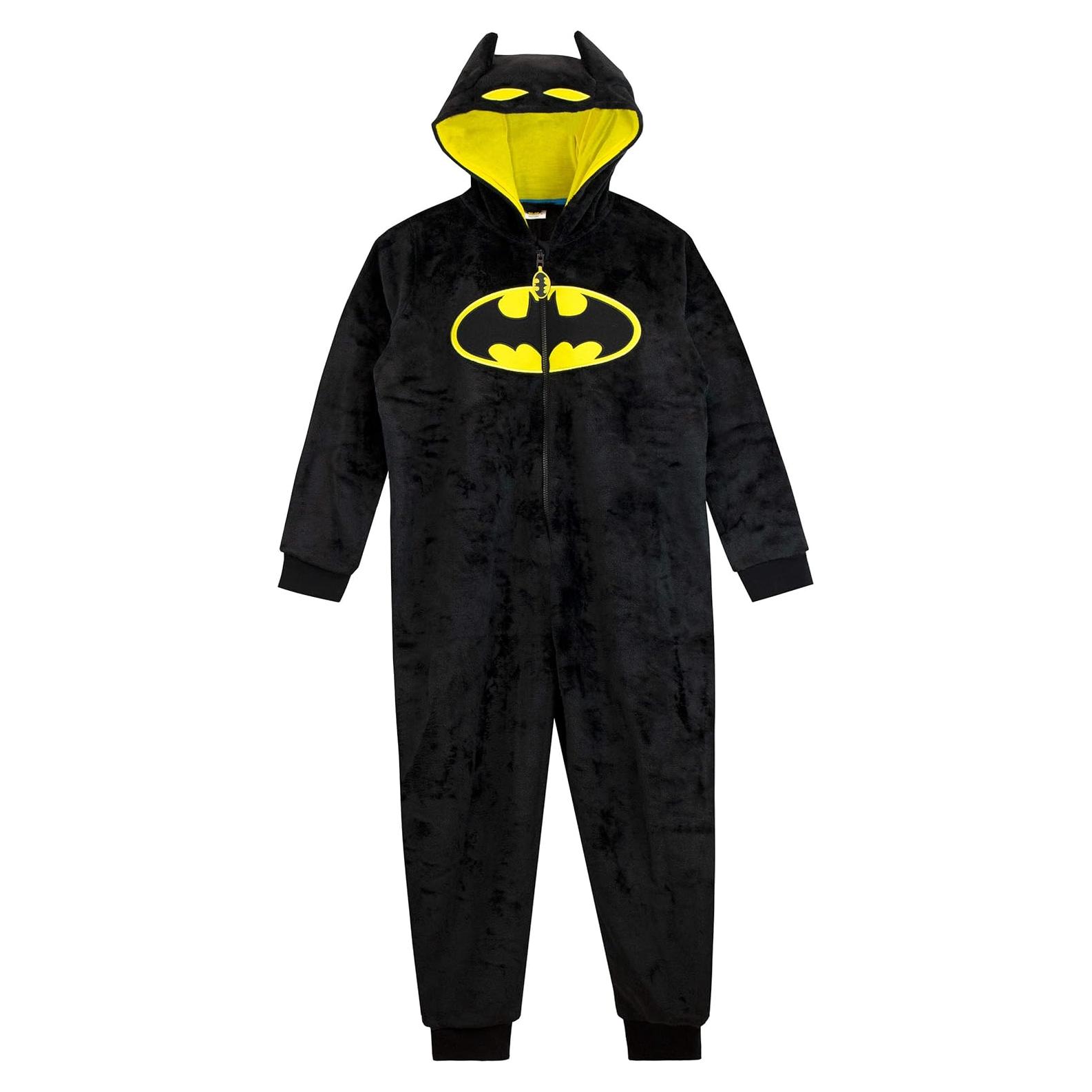 Mono de Batman para niños DC Comics - Negro - Talla 7
