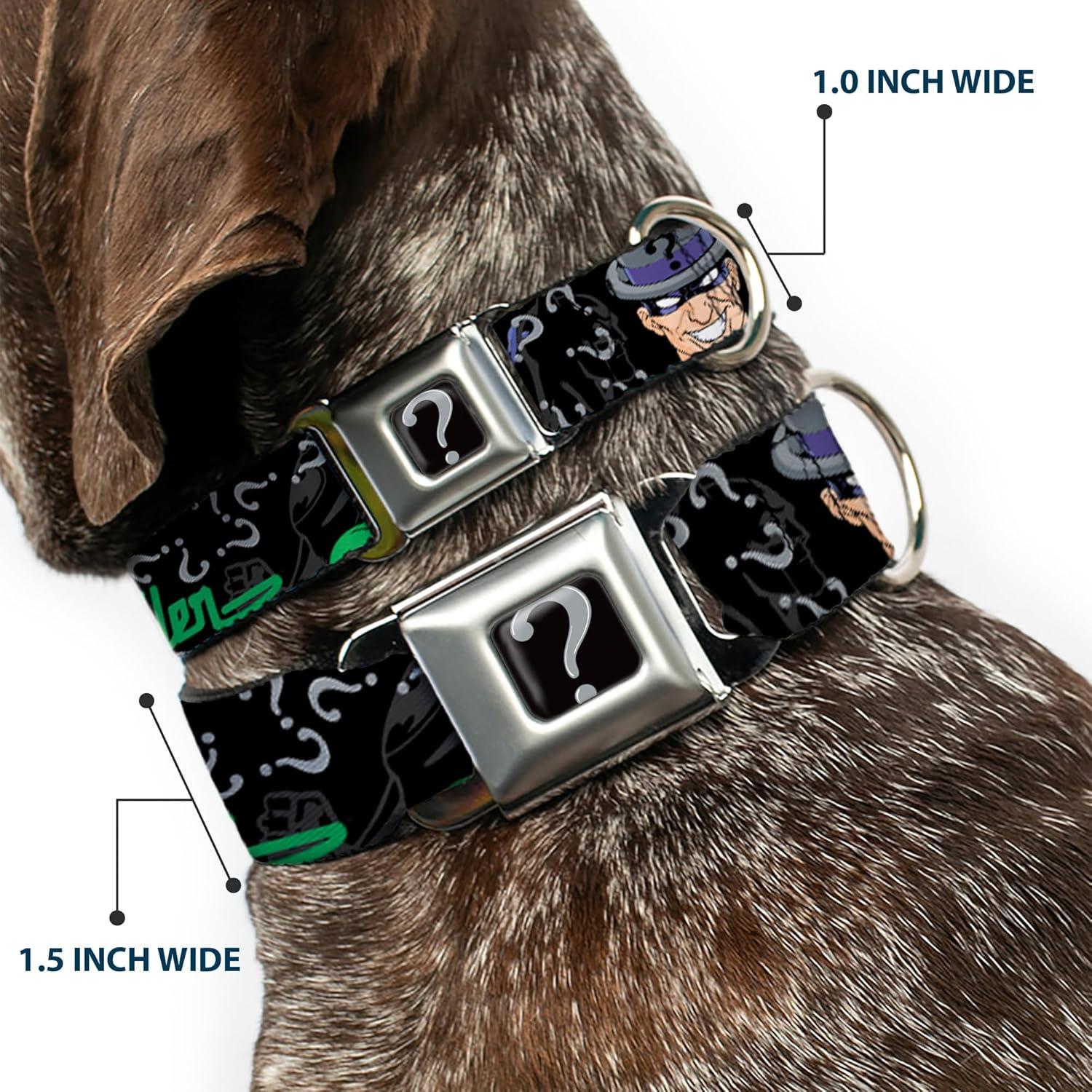 Collar de perro Buckle-Down Batman Mediano 3.81 cm Ancho
