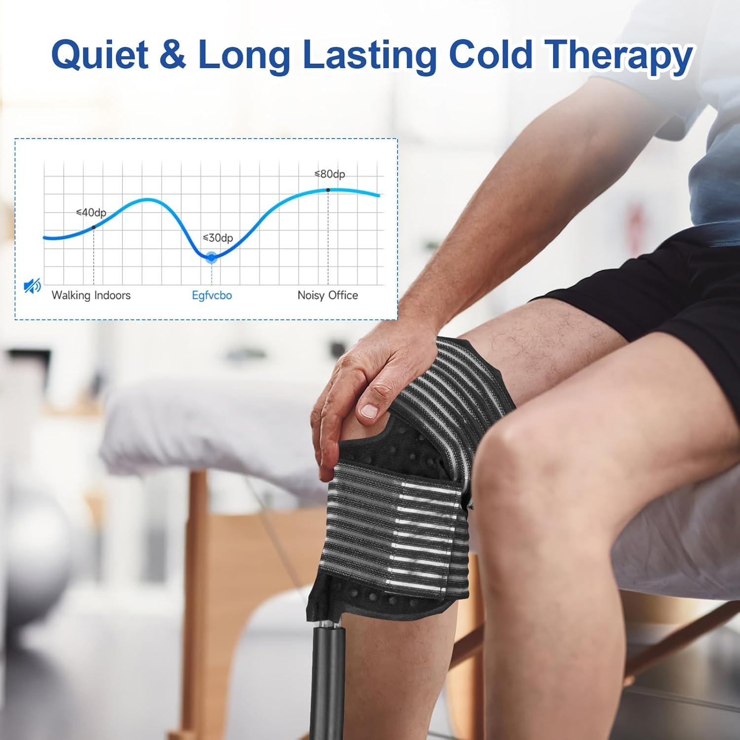 Máquina de Terapia Fría Egfvcbo para Rodilla 6.2L Batería 1800mAh