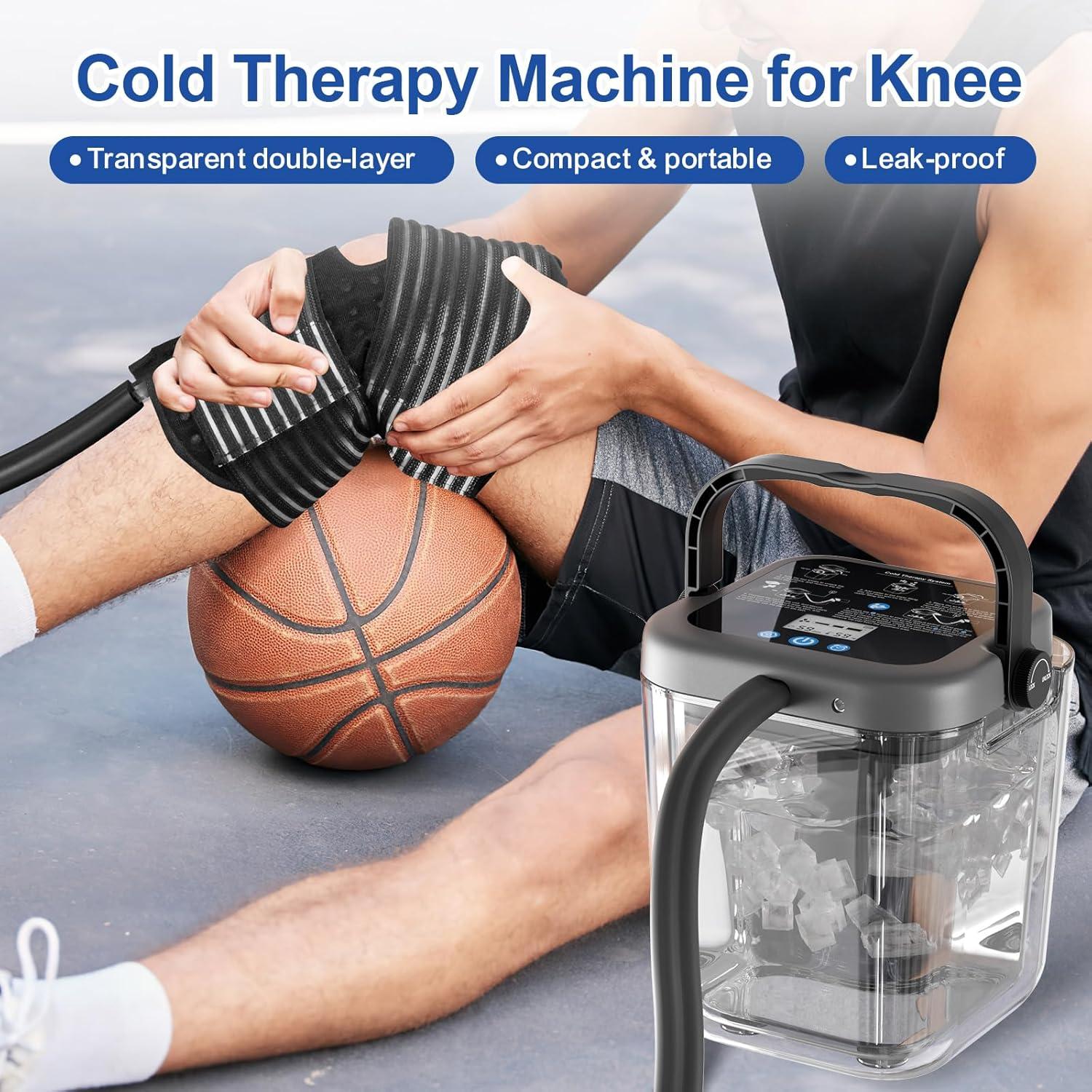 Máquina de Terapia Fría Egfvcbo para Rodilla 6.2L Batería 1800mAh