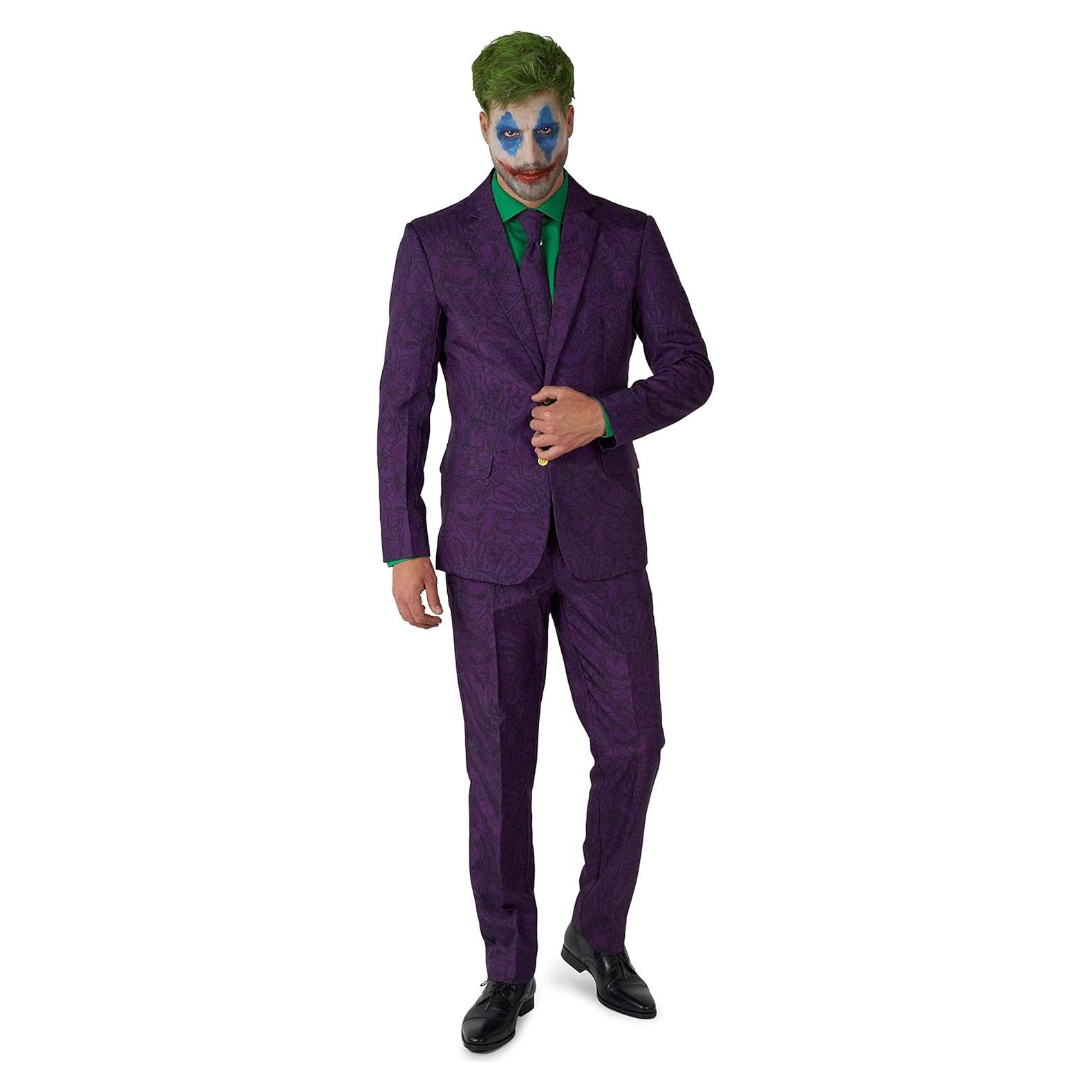 Disfraz Hombre Joker Offstream - Blazer, Pantalones y Corbata