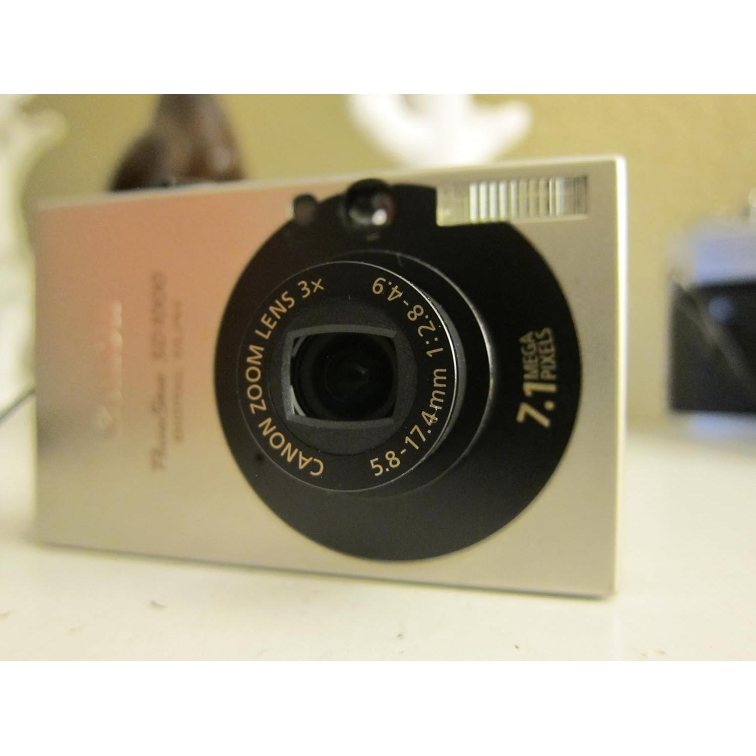 Cámara Digital Canon PowerShot SD1000 7.1MP Zoom 3x Negra