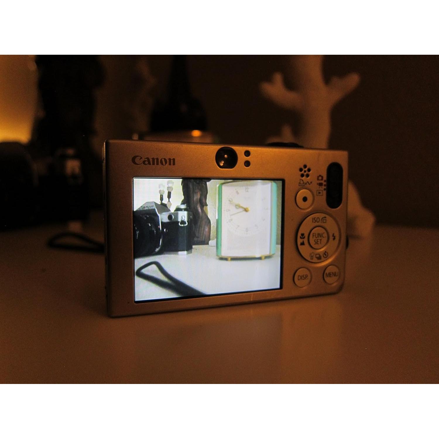 Cámara Digital Canon PowerShot SD1000 7.1MP Zoom 3x Negra