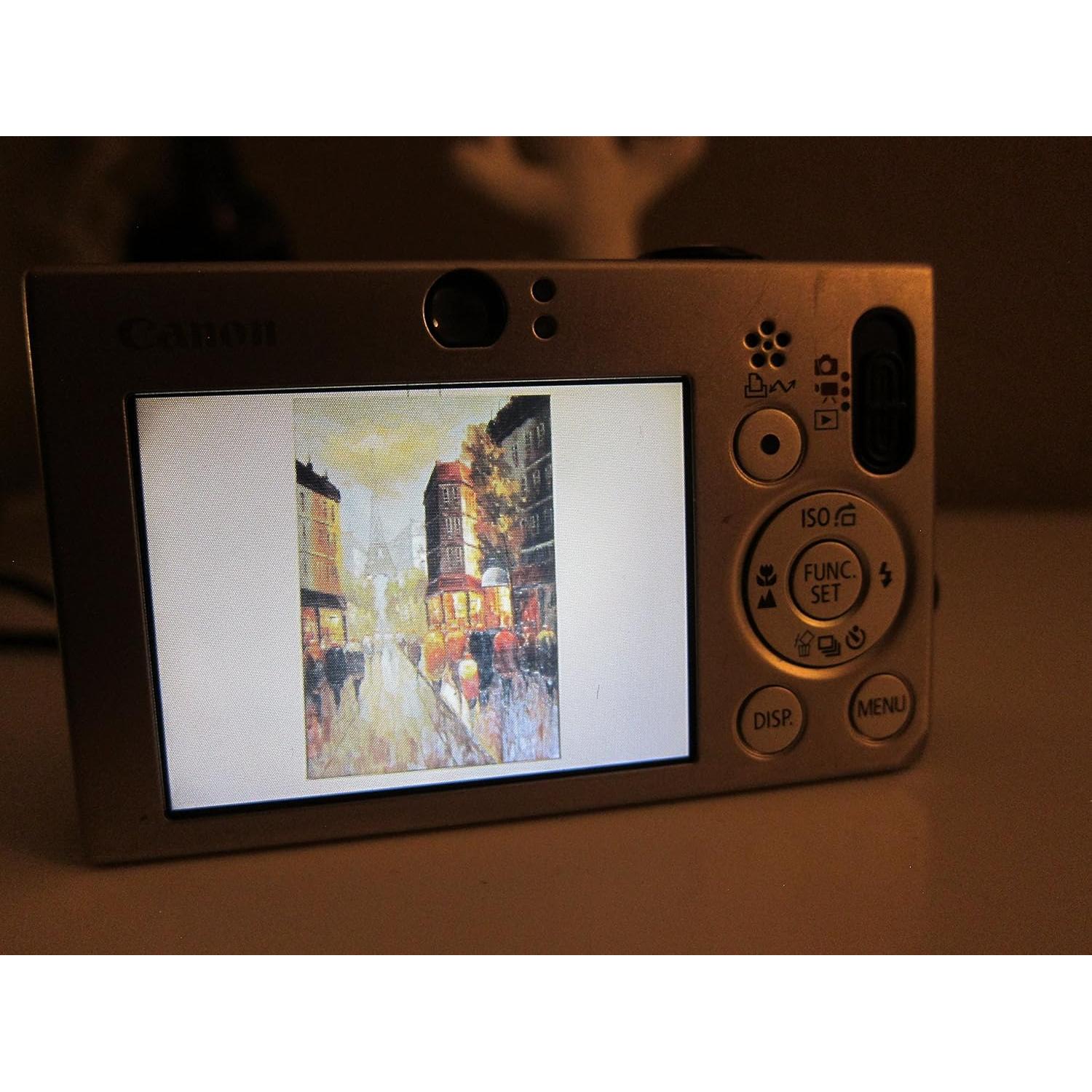 Cámara Digital Canon PowerShot SD1000 7.1MP Zoom 3x Negra