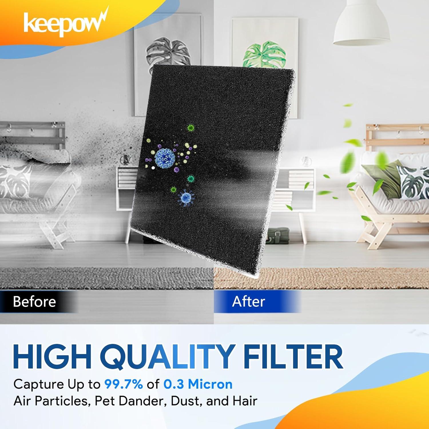 Filtro Hepa KEEPOW CF-1 Reemplazo para Aspiradoras Kenmore