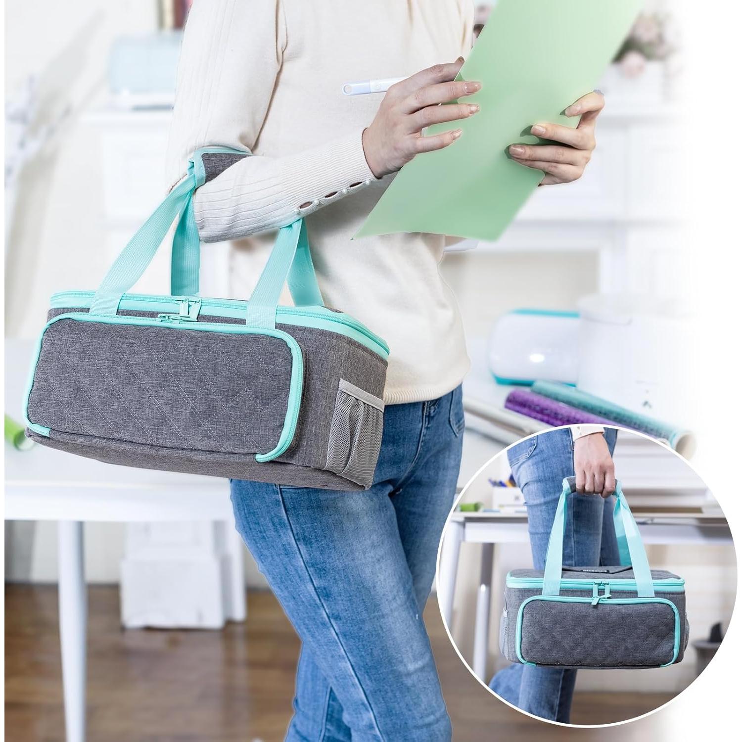 Funda Grande VIGEGARI para Cricut Joy Xtra con Bolsillos