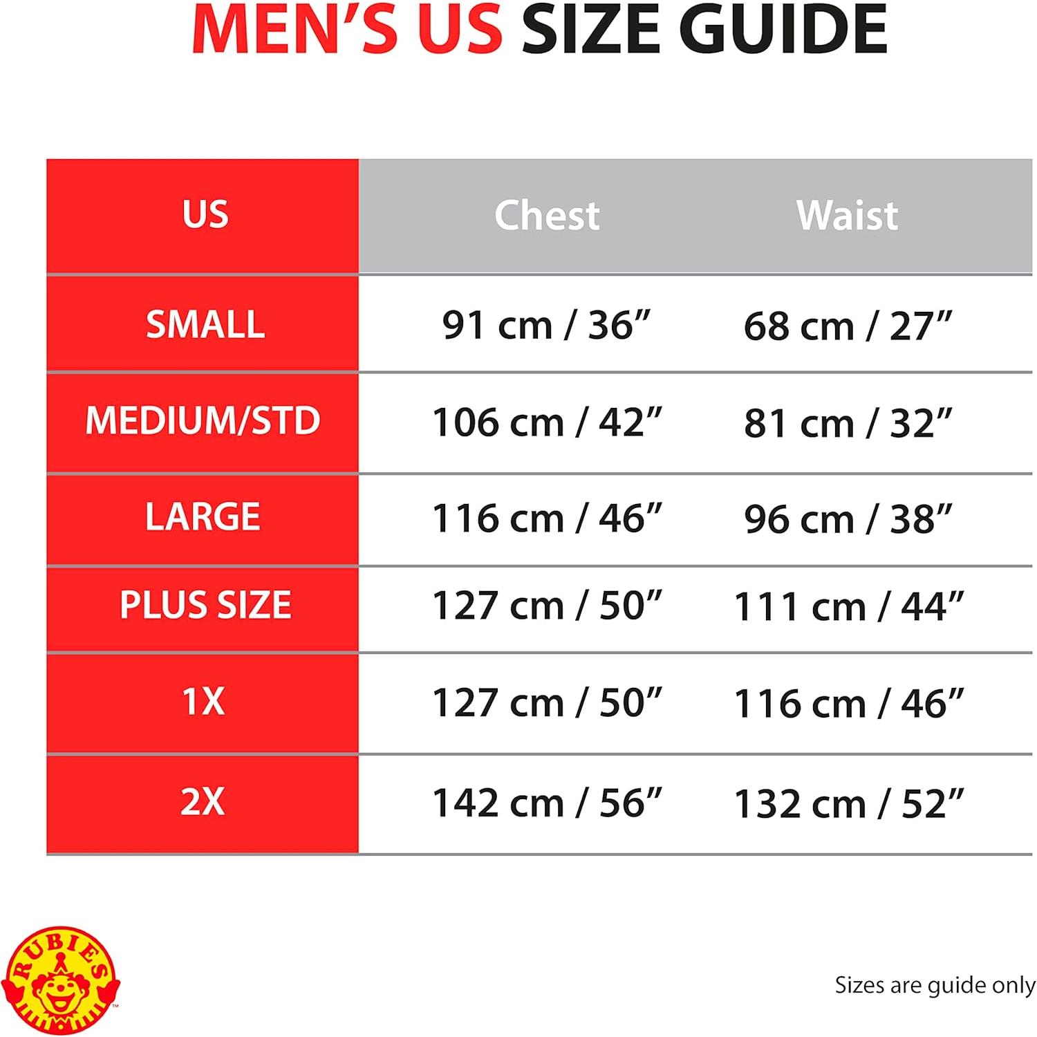 Disfraz Deluxe Batman Rubies para Hombres Mediano 30x30x40cm