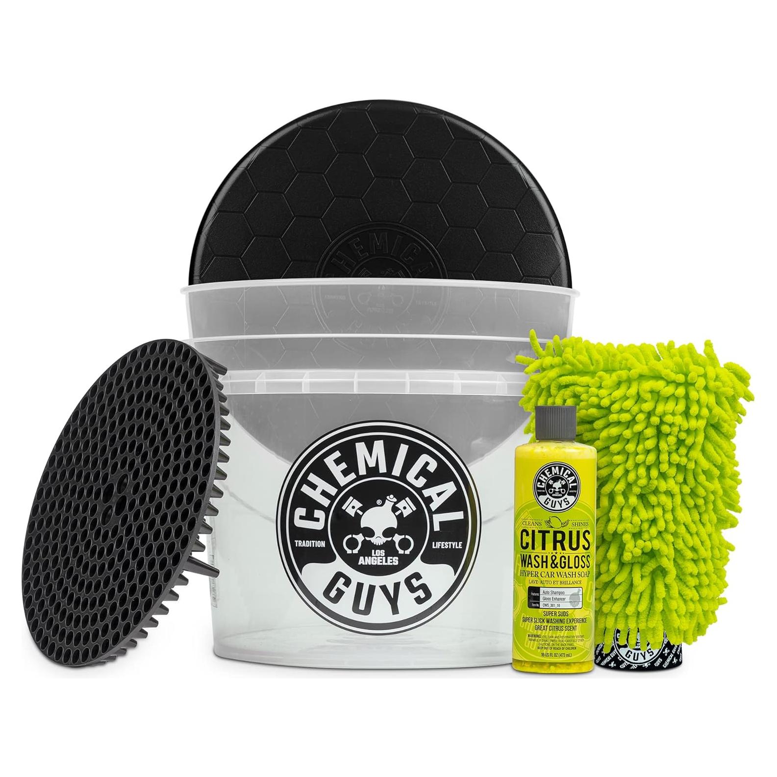 Kit de Lavado de Autos Chemical Guys HOL133 5 Piezas Sin Rayones