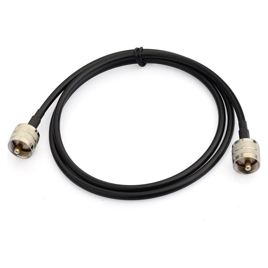 Cable Coaxial Superbat KSR240 3 pies PL-259 UHF Macho